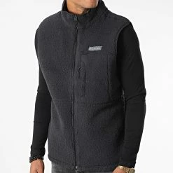 Vente flash 😍 Veste Fourrure Zippée Sans Manches Mountainside Noir de Columbia 👍 -New Balance Soldes columbia 331094 1911093 010 20220810T155113 03