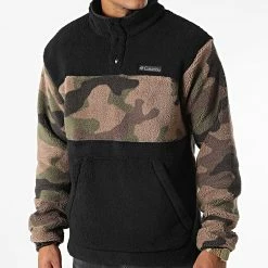 Bon marché 👏 Veste Outdoor Rugged Ridge Sherpa Noir Beige Camouflage de Columbia 🧨 -New Balance Soldes columbia 331095 1952393 010 20220810T154936 03
