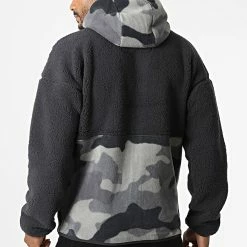 Coupon 👍 Veste Polaire Zippée Capuche Backbowl Sherpa Noir Gris Camouflage de Columbia 🔔 -New Balance Soldes columbia 331097 1952403 010 20220810T141852 04