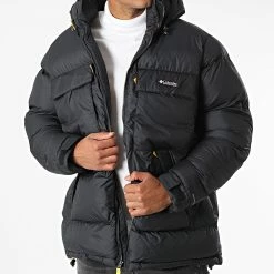 Bon marché 🎁 Doudoune Capuche 2011261 Noir de Columbia 🌟