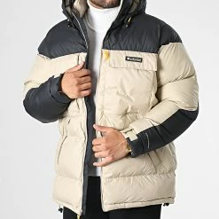 Offres 🔔 Doudoune Capuche 2011261 Beige de Columbia 😉