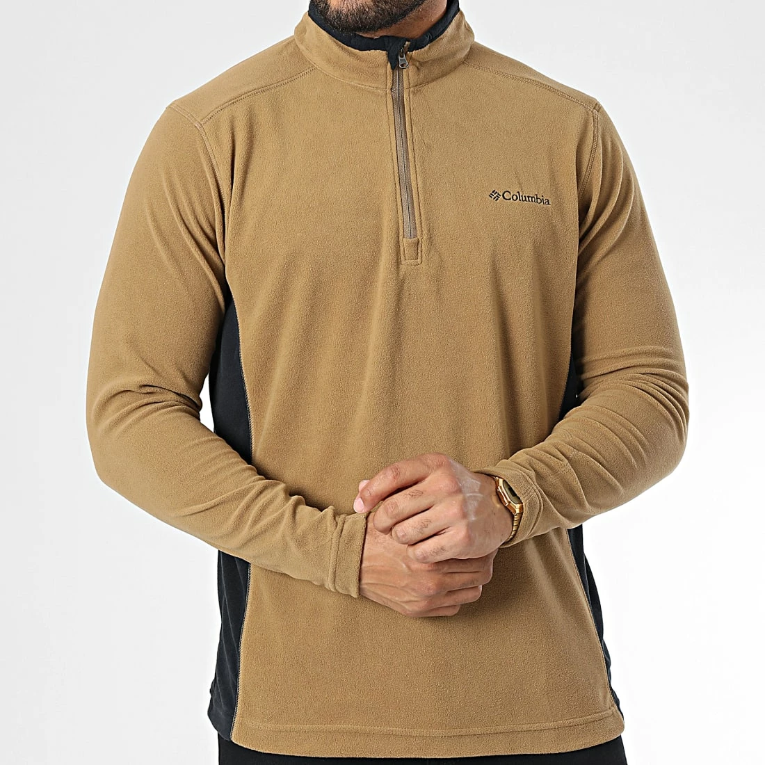 Tout neuf 🌟 Sweat Col Zippé Polaire 1352472 Marron de Columbia ✨ 5 Tout neuf 🌟 Sweat Col Zippé Polaire 1352472 Marron de Columbia ✨ – Image 3