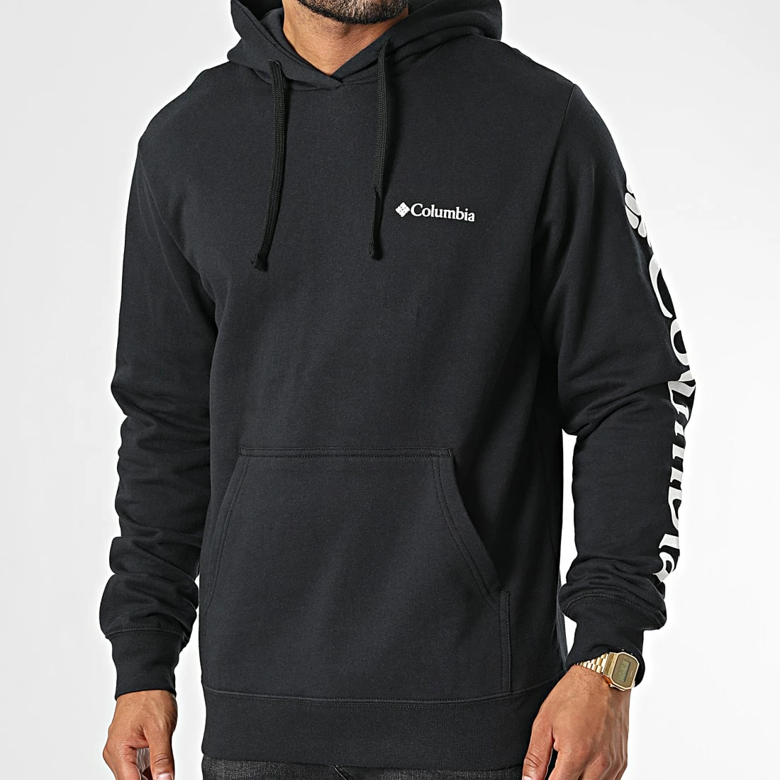 De gros 😀 Sweat Capuche Viewmont II 1821014 Noir de Columbia ⭐ 5 De gros 😀 Sweat Capuche Viewmont II 1821014 Noir de Columbia ⭐ – Image 3