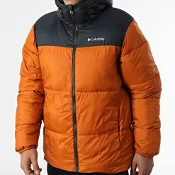 Sortie 🎁 Doudoune Capuche Puffect 2008413 Orange de Columbia 🔔