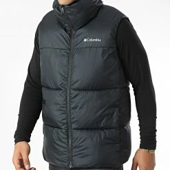 Nouveau 🧨 Doudoune Sans Manches Puffect II 2025831 Bleu Marine de Columbia ❤️