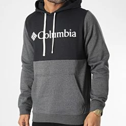Remise 🎉 Sweat Capuche Trek Colorblock 1976933 Noir Gris Chiné de Columbia 🎁 -New Balance Soldes columbia 346583 1976933 014 20221109T160350 03