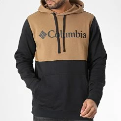 Sortie 🎉 Sweat Capuche Trek Colorblock 1976933 Noir Camel de Columbia ✔️ -New Balance Soldes columbia 346920 1976933 015 20221109T161834 03